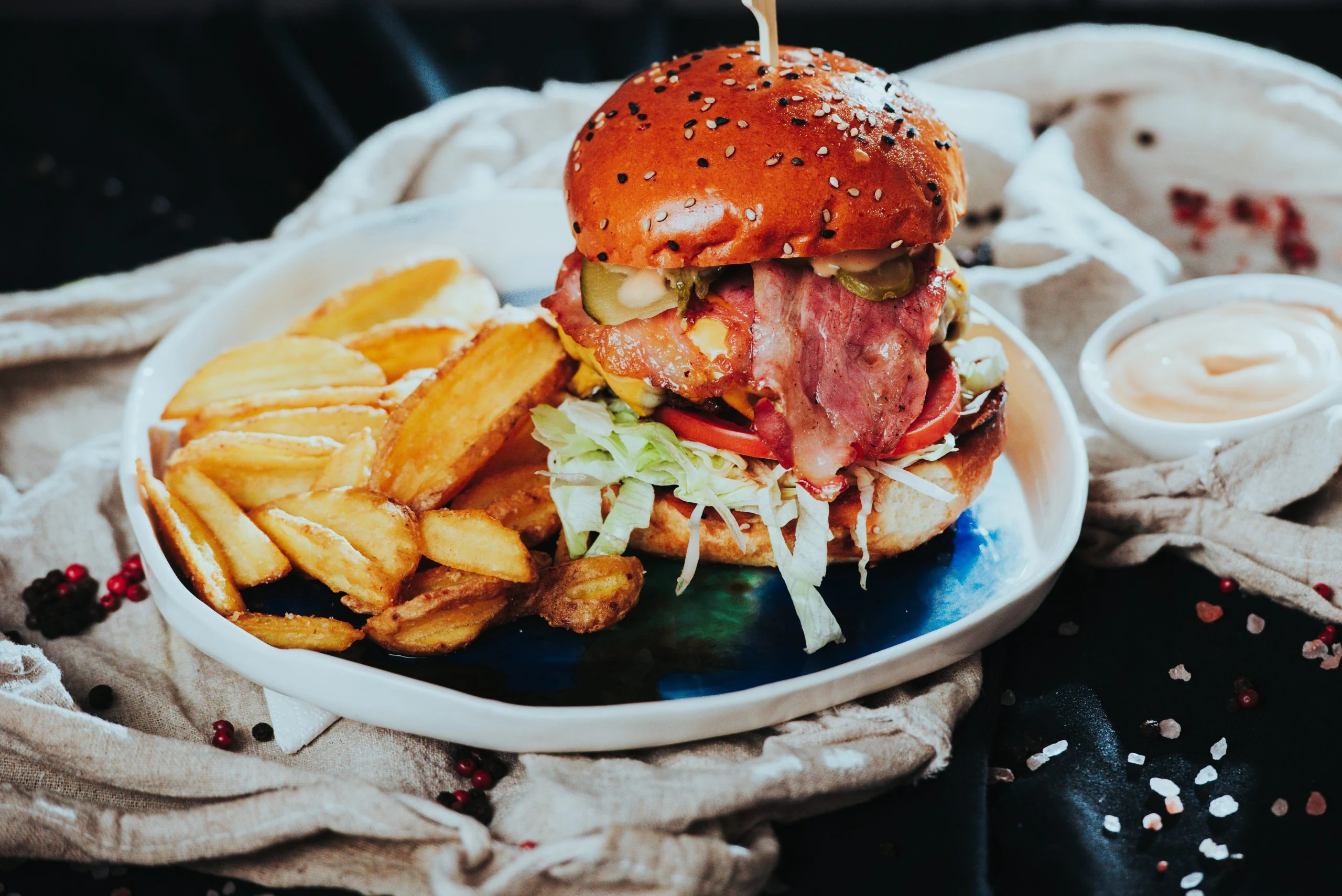 Awesome Burger din meniul The Millenial